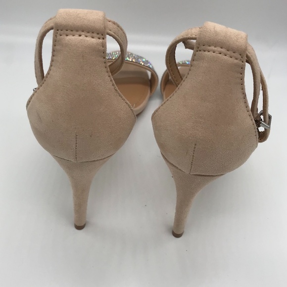 Cream Sparkly Heels - Picture 4 of 4